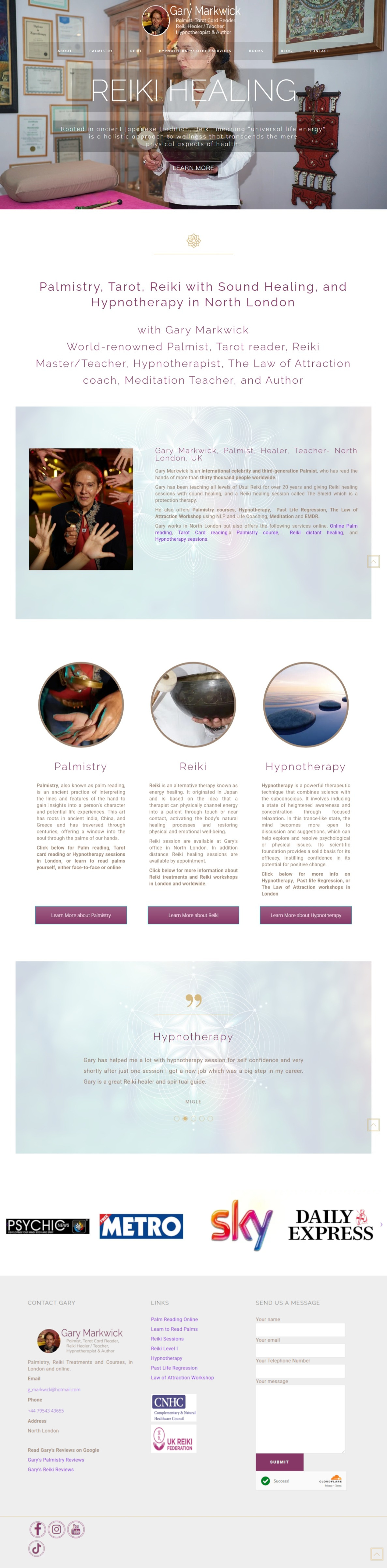 Gary Markwick website